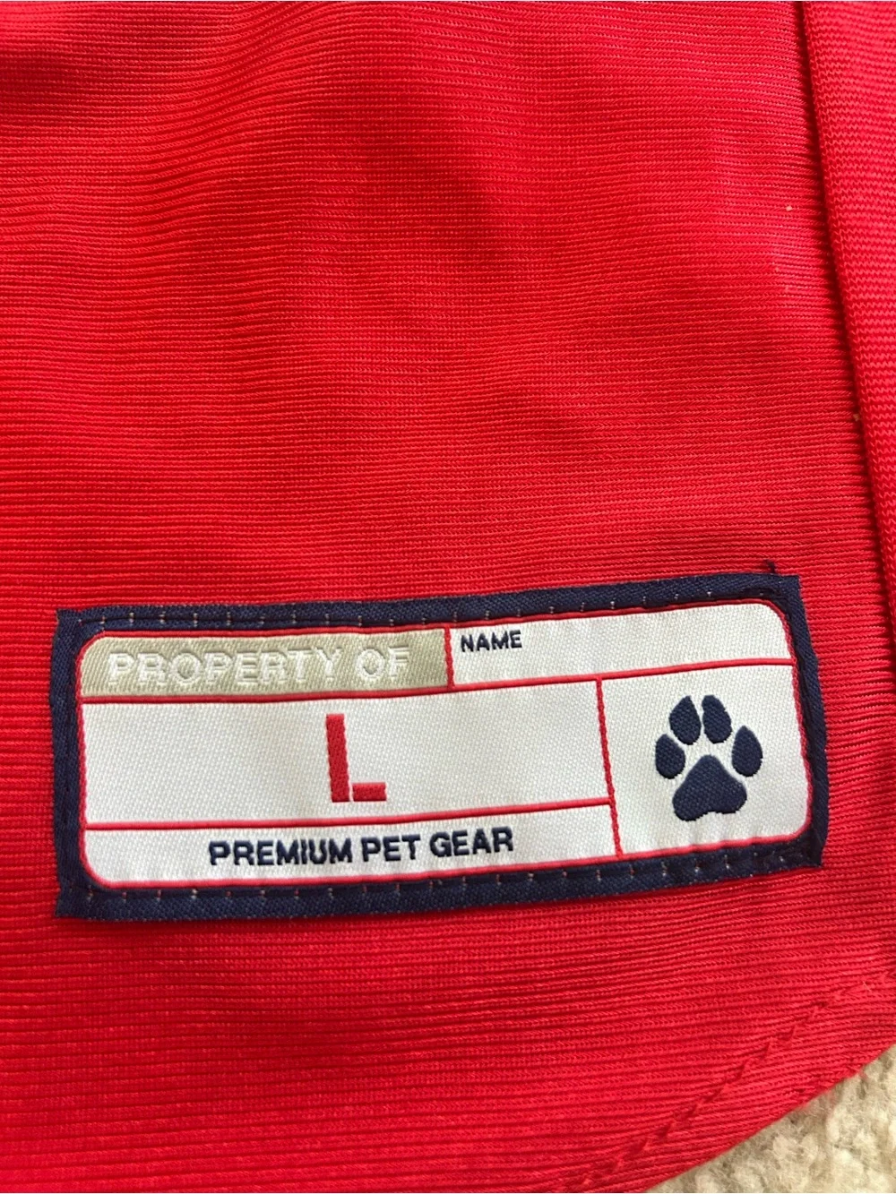Littlearth NFL Strecth Dog and Cat Jersey- Kansas City Chiefs
